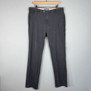 Peter Millar Raleigh Washed Blue Chino Twill Business Golf Pants Mens Size 36x34